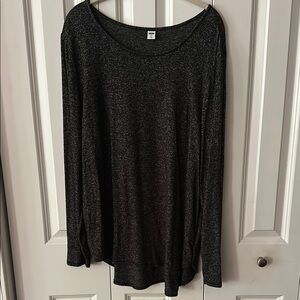 Old Navy charcoal Long Sleeve Relaxed shirt